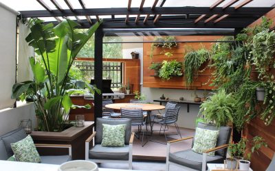Il terrazzo: il rifugio verde in casa